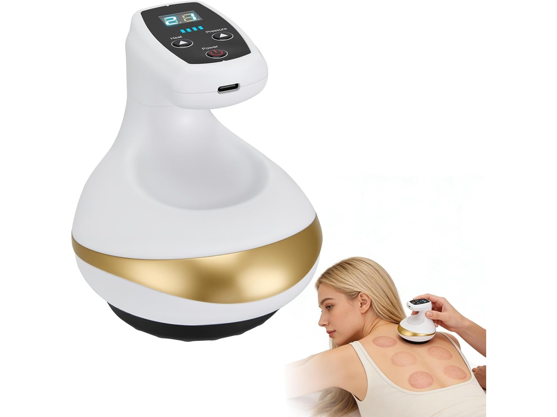 Massageador Anticelulite 4 Em 1, Com 9 Níveis De Sucção E Aquecimento.