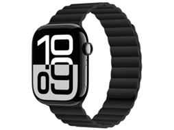 Bracelete Para Apple Watch 42/44/45/46/49mm Preto Cuich