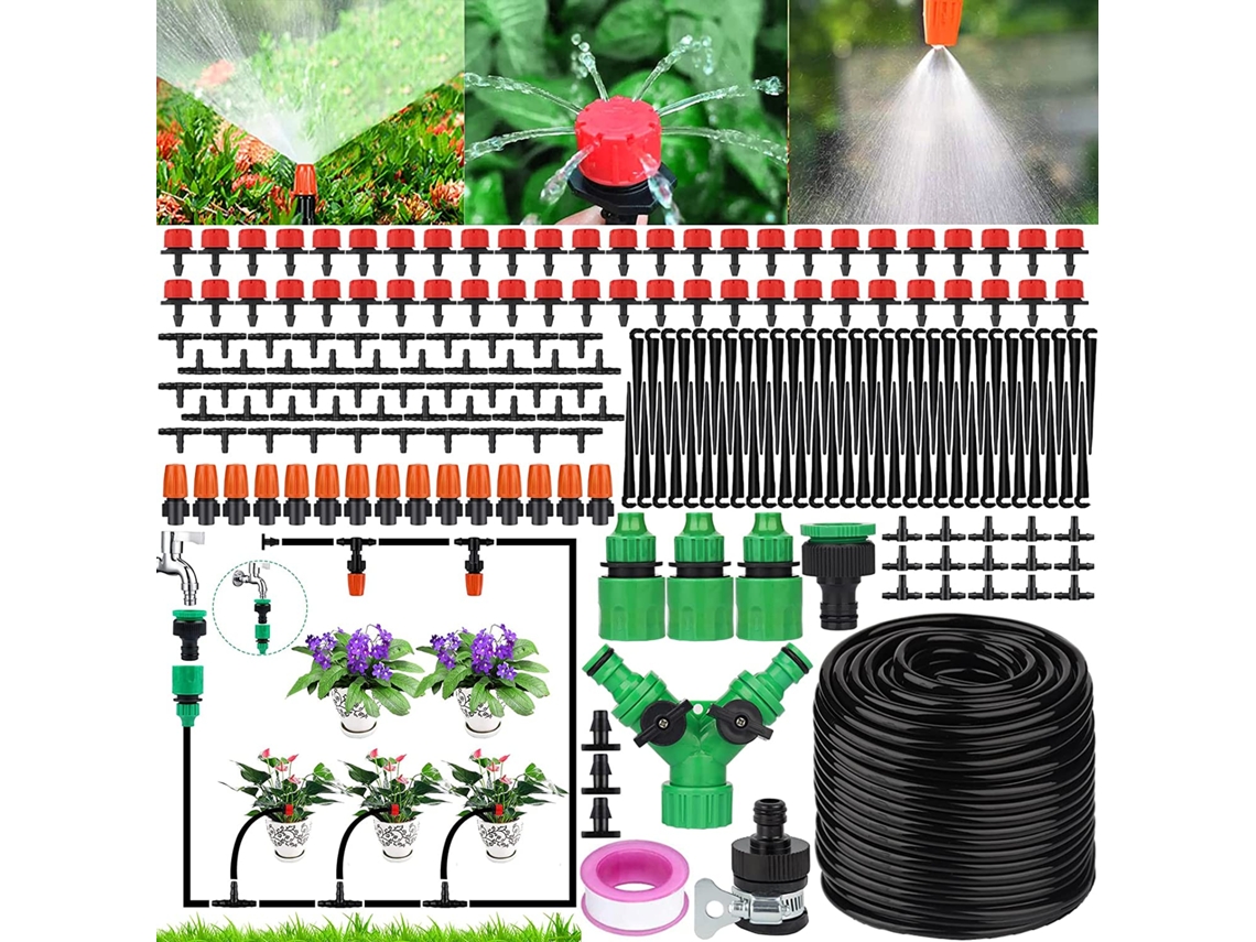 Kit de rega gota a gota automática 50 metros