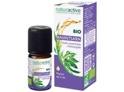 Óleo essencial de cânfora Ravintsara Cinnamomun L J.Prest. Orgânico 5ml NATURACTIVE