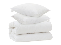 Edredão | Edredom | Duvet Com Travesseiros Com Travesseiro 3 Pcs Branco Microfibra