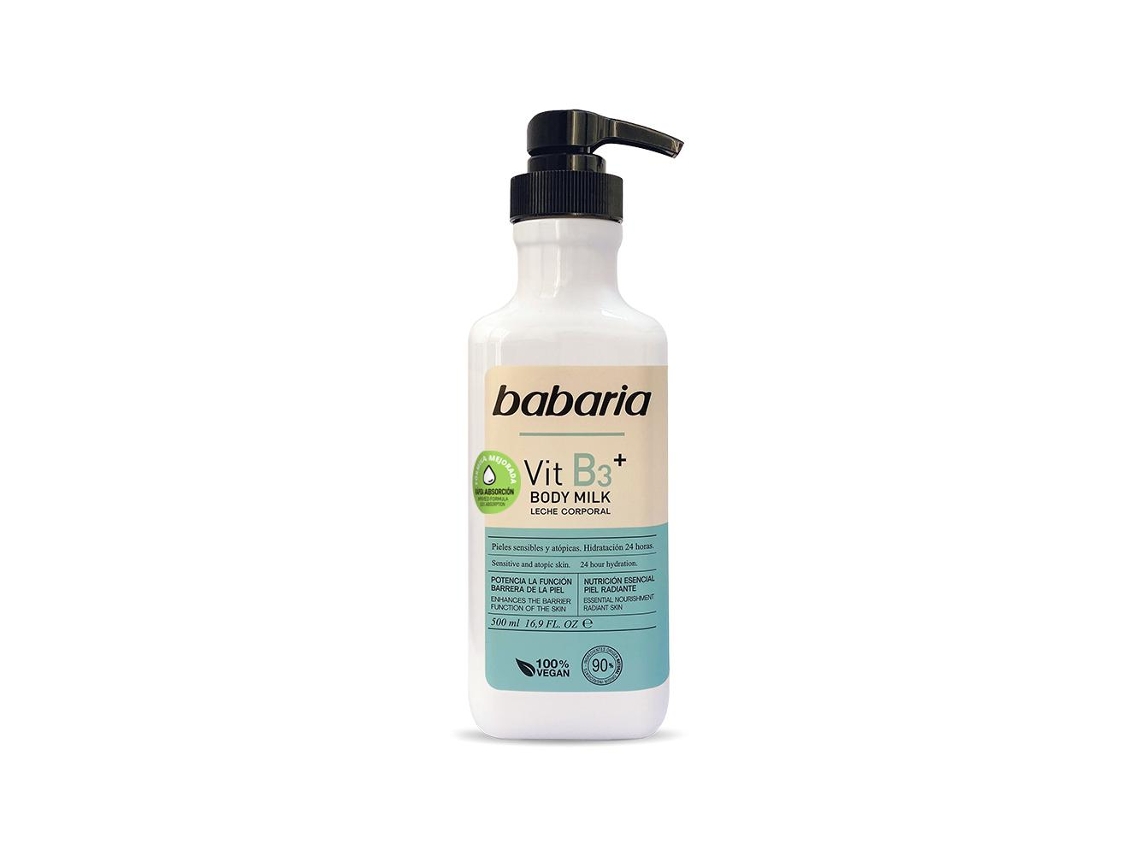 Leite Corporal Vitamina B3