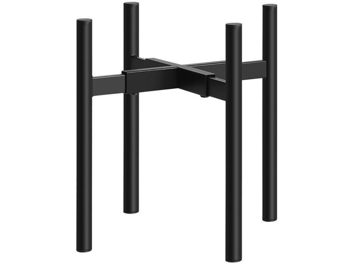 Suporte De Ferro Resistente Para Plantas, Vasos Internos Ou Externos, Ajustável, Feito De Metal Robusto.