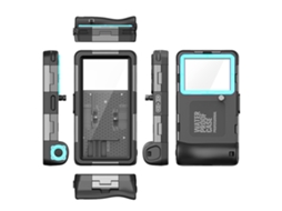 Capa Impermeável para Telefone, Mergulho 15 Metros, Adequado para Samsung S24, Apple 13/14. EOOCOO