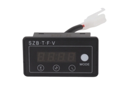 Voltímetro digital para motor de gerador 90-250V, resposta rápida e precisa.