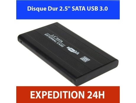 Gabinete Externo Para Disco Rígido 2,5 Sata Usb 3.0 Caixa Pc Portátil De Alumínio Isonix