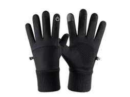 Luvas de ciclismo quentes, impermeáveis, à prova de vento e resistentes ao frio, com tecido tático, para motociclismo e esportes ao ar livre.