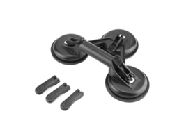 Ventosas De Vidro Ventosas De Metal Para Serviço Pesado Ventosas Triplas Para Levantar Vidros Grandes, Espelhos, Azulejos E Granito, Construção Em Lig