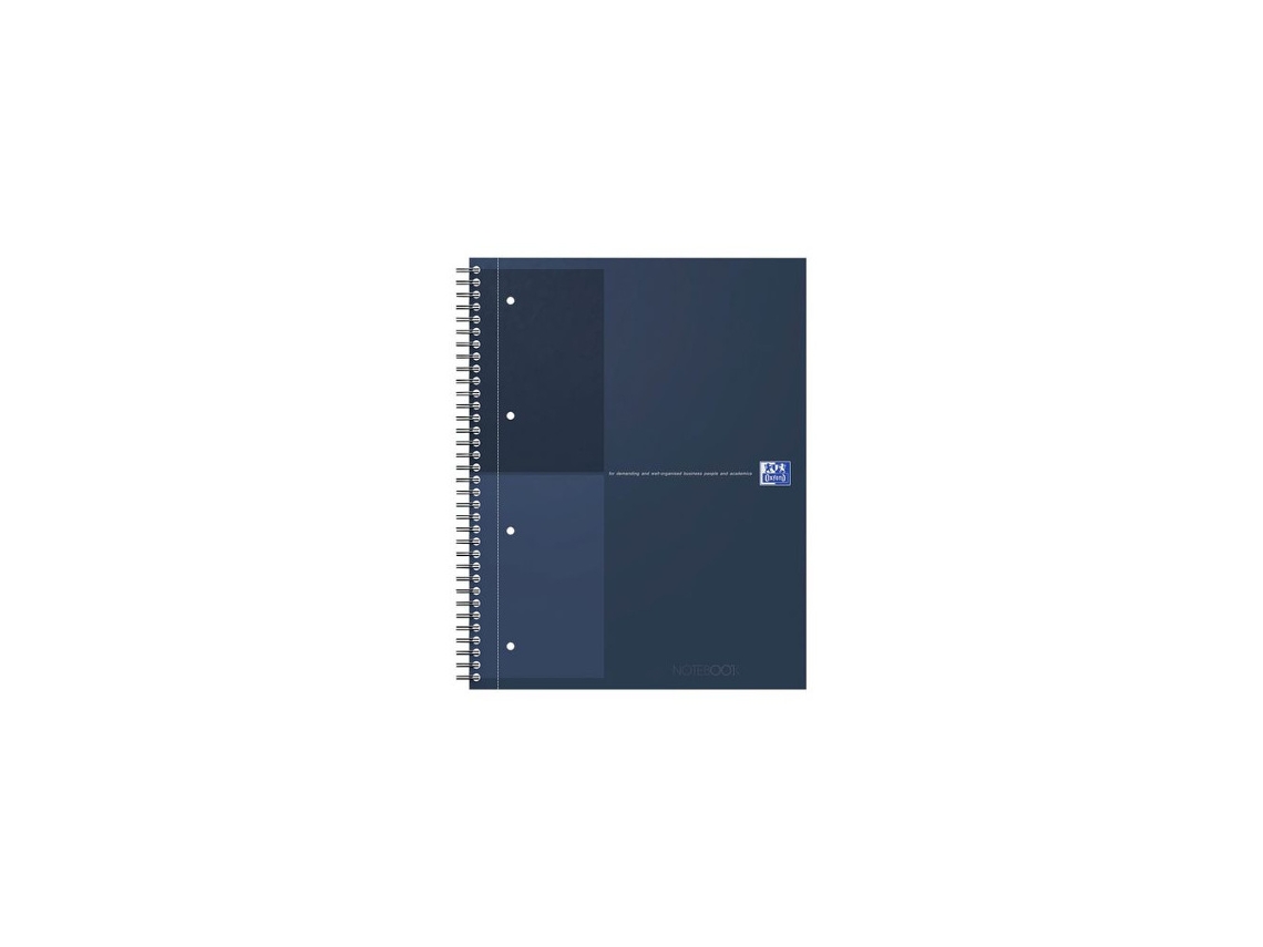 Bloco de Notas Universitário Oxford Int. A4+ com Linhas. Azul BRILVIBERA