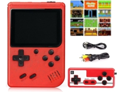 Console Portátil Retrô com 400 Títulos Clássicos AQUAFORGE