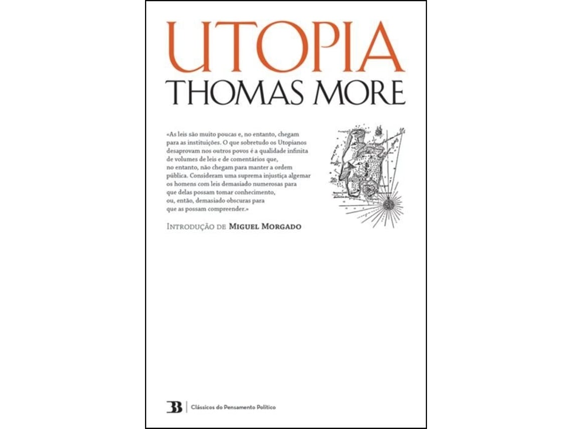 Livro Utopia de Thomas More (Português)