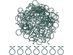 200 Clips de Suporte para Plantas Verdes Ajustáveis para Plantas Trepadoras Jardim Vides Tomates