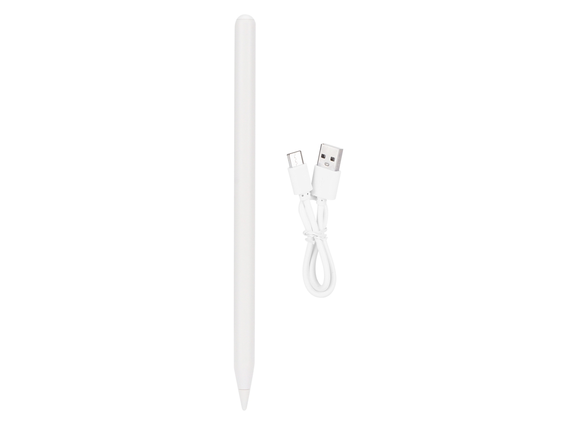 Caneta Estilográfica Wyh0015 Com Sensibilidade À Pressão E Inclinação Magnética Para Telefone E Tablet Branco.