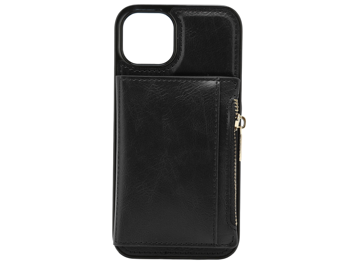 Capa LAXISCREED para Iphone 13 Preta com Zíper