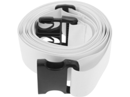 Cabide De Lençóis Com Elástico 4 Metros Para Organizar Roupas E Mesas, Design Multifuncional, Tecido Oxford Branco