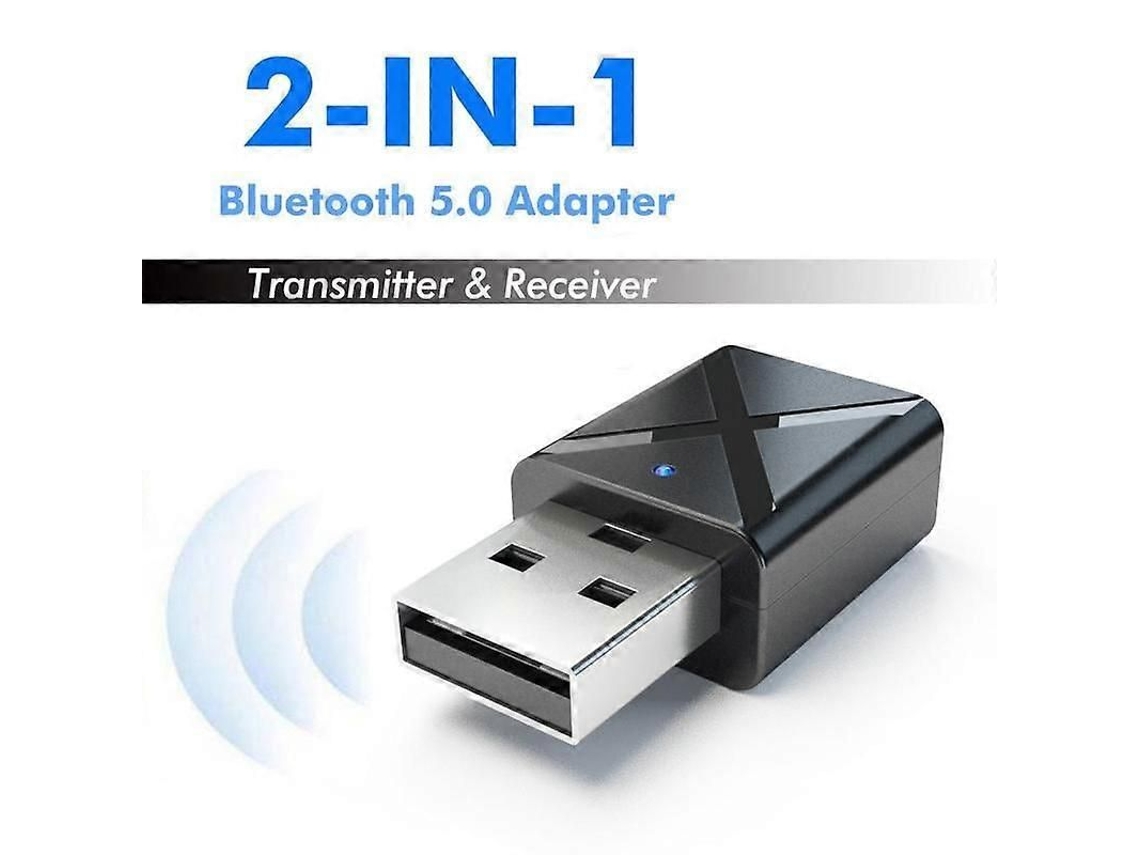Transmissor E Receptor De Áudio Bluetooth 5.0 Mini Com Conector Aux De 3,5 Mm, Transmissor Estéreo Bluetooth Para Tv, Pc E Carro, Adaptador Usb S