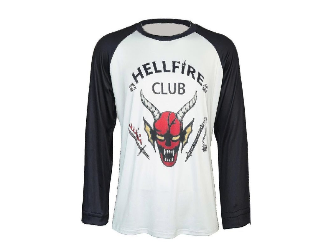 Camiseta Hellfire Club Stranger Things 4 para adultos 2022, engraçada e divertida, tamanhos P a 5XG, estilo 2.