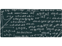 Modelo de Fórmula Matemática Manuscrita, Mousepad para Computador Grande Formato, com Base Borracha Antiderrap