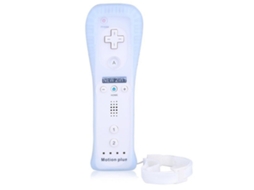 Controlador Individual Não Original Sem Marca Branco Compatível Wii Motion Plus Reposição Ou Complemento De Acessório