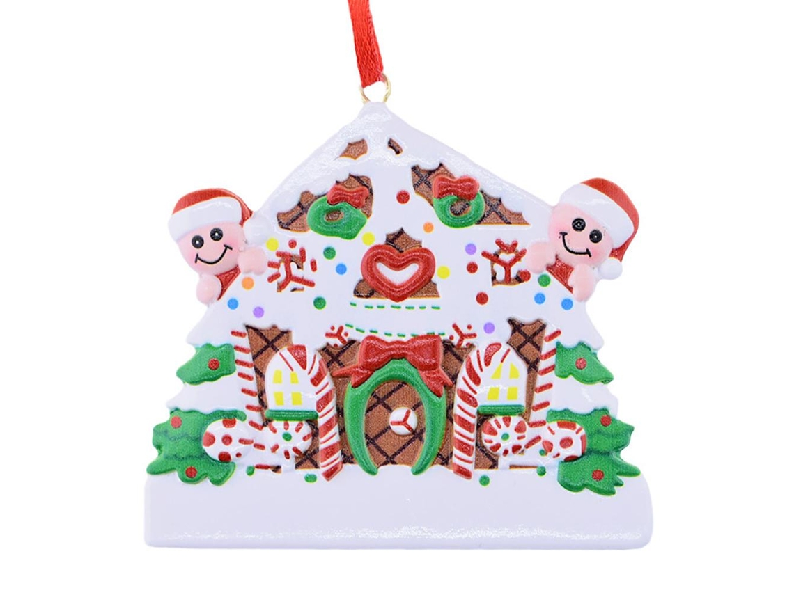 Laxiscreed Bola De Natal Personalizada Em Resina Com Pingente Para Decoração Festiva De Natal