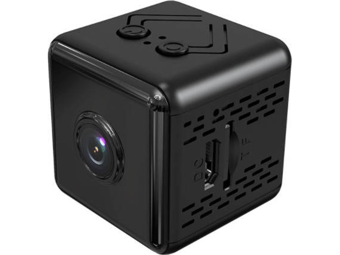 Mini Câmera Oculta Hd Wifi Sem Fio com Visão Noturna / Detecção de Movimentopreto YIZHOOD