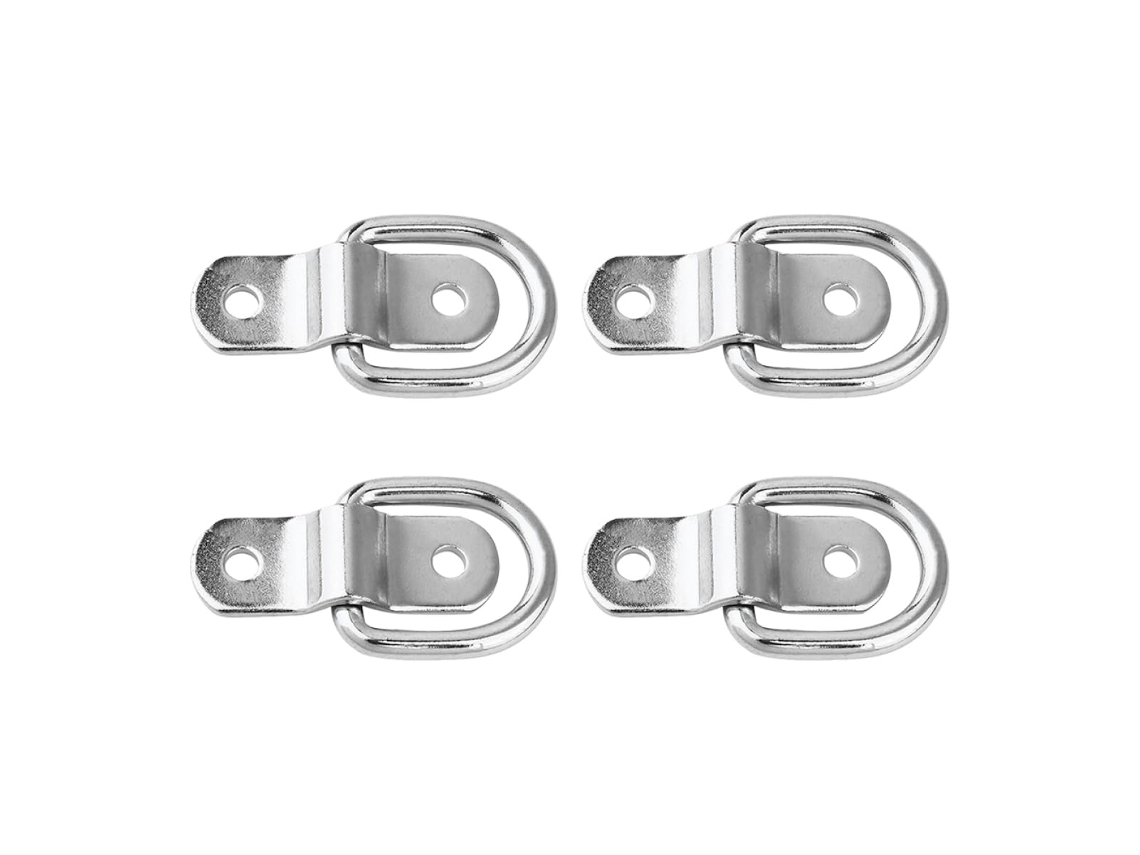 Conjunto De 4 Ganchos De Reboque Galvanizados Em Formato De D Para Caminhão/barco