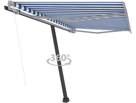 Toldo Automático Independente  Azul (350 x 250 cm)