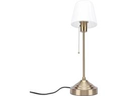 Base de mesa retrô, estilo vintage, alumínio plissado, para iluminação noturna confortável, luz amarela suave.