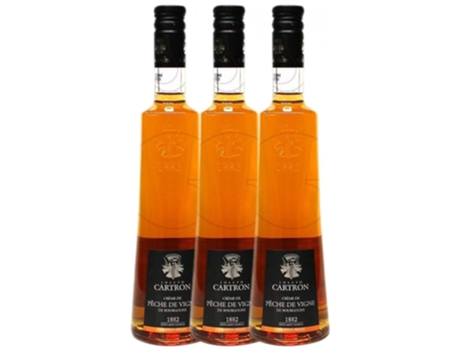 Licores Joseph Cartron Peche de Vigne 70 cl (Caixa de 3 unidades)