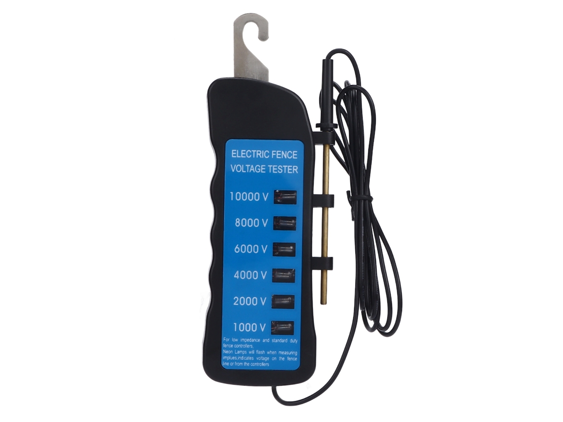 Tester de Tensão para Cerca 10000V à Prova D'água com 6 Lâmpadas S/MARCA
