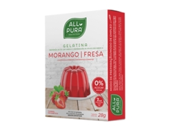Allpura Gelatina Zero Morango 28G Dietmed