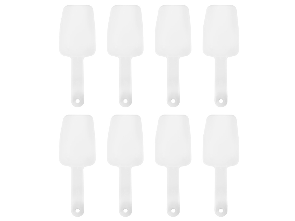 Colher de Plástico Mini LAXISCREED para Cozinha 8 Unidades