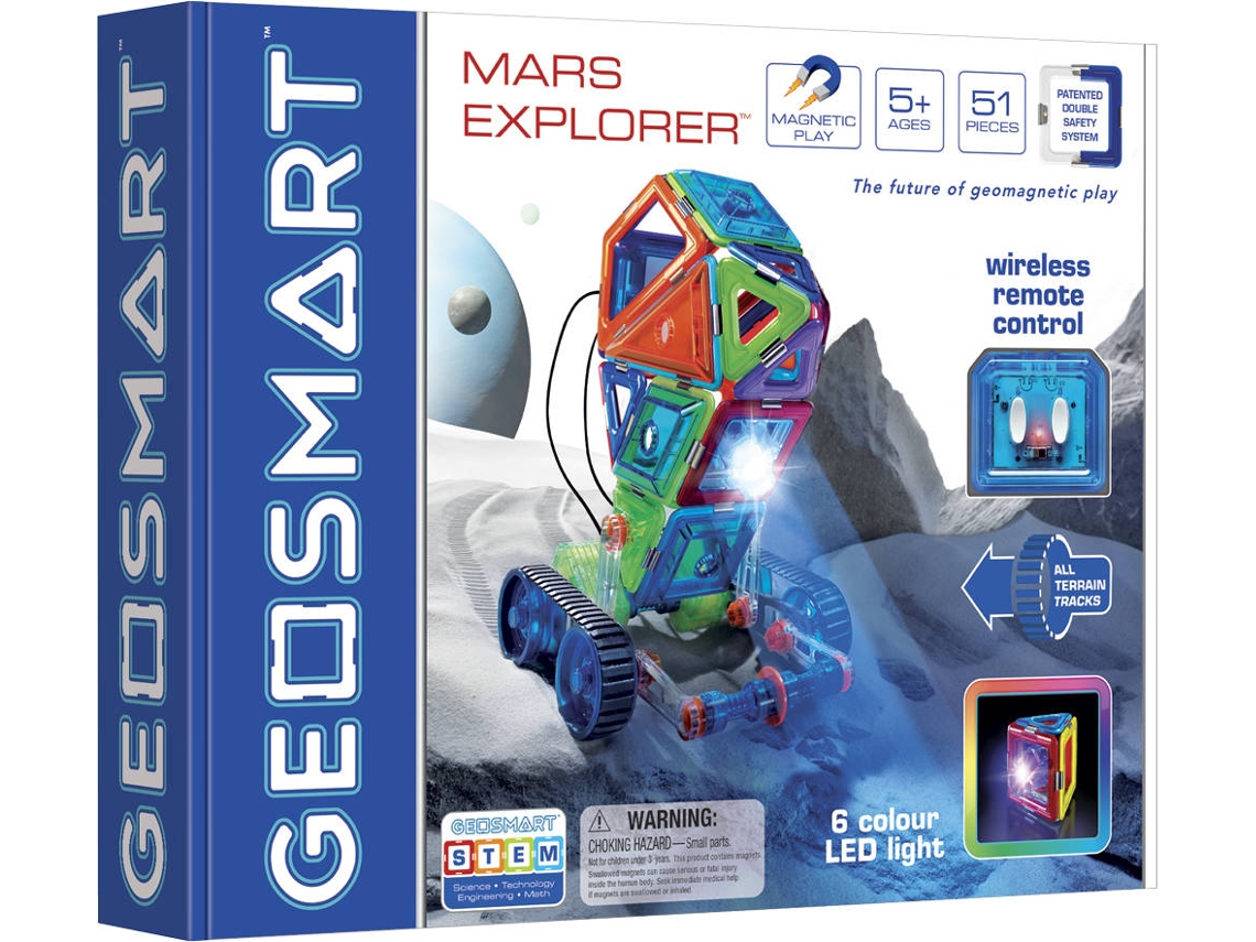Construção GEOSMART Mars Explorer (Idade Mínima: 5 - 51 Peças)