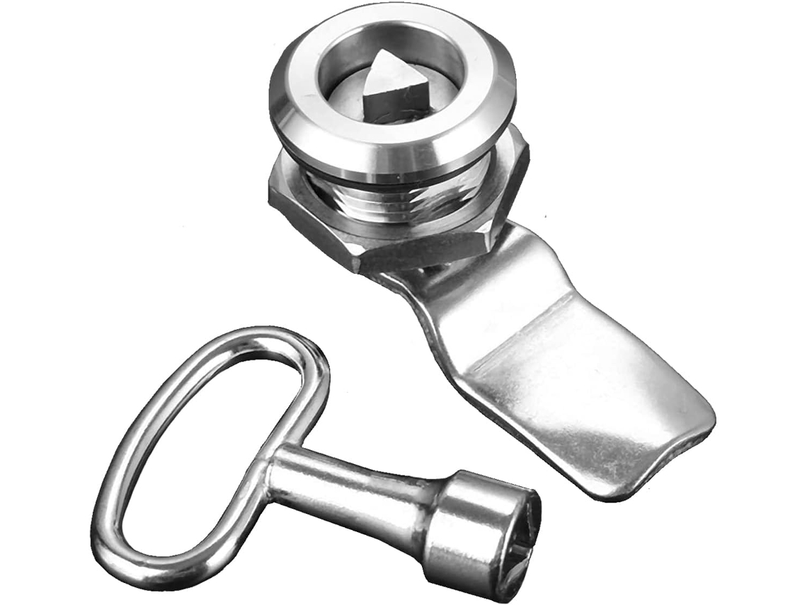 Fechadura De Caixa De Correio Com Chave Triangular, Medidor De Eletricidade Com Chave Triangular, Fechadura De Pente Roscado Brilvibera