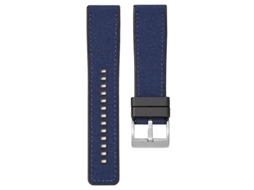 Pulseira De Relógio De Couro E Plástico De Lona 22/24 Mm Para Relógios Tudor Omega Portofino Olysi Shop