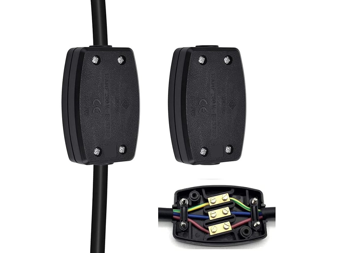 Hub De Energia Inovador, Caixa De Conector Em Linha De Terminal À Prova De Intempéries Para Uso Interno E Externo, Interruptor De Lâmpada De Mesa Com