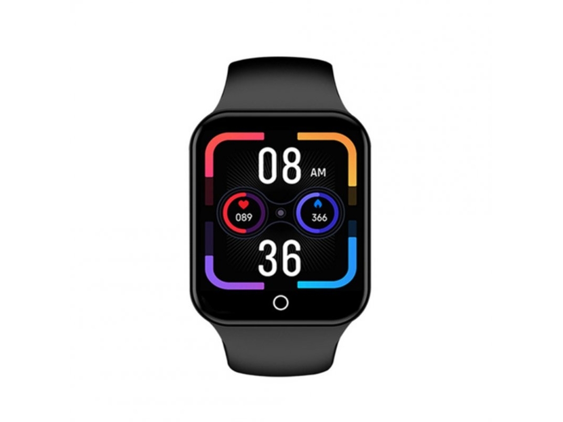 Smartwatch Multifuncional Compatível Com Ios 8.0 E Android 4.4 - Preto