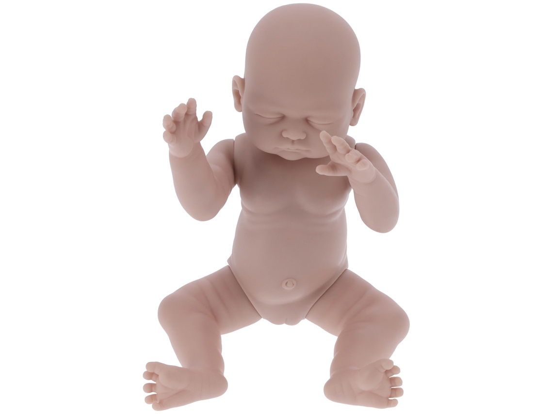 Primerox kits de Boneca Reborn 48cm Vinil Não Pintado Peças em Branco Moldes Diy