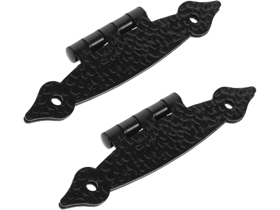 2 Dobradiças Metálicas Em Formato De H Para Portão, Porta Celeiro,