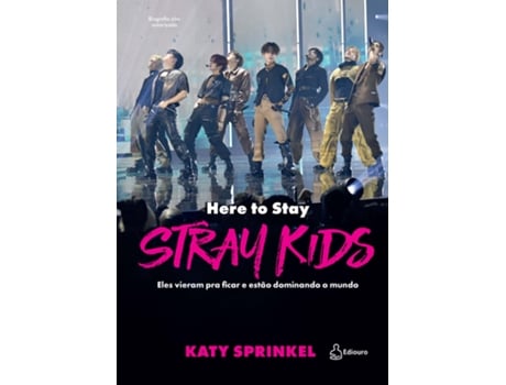Livro Stray Kids Here To Stay Eles Vieram Pra Ficar E Estão Dominando O Mundo De Katy Sprinkel (português Do Brasil)