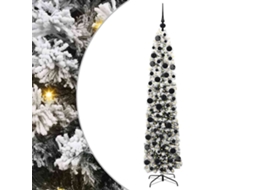 Conjunto 1 Árvore De Natal Vidaxl Verde Pvc (180 Cm)
