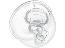 Flange compatível com BRILVIBERA para bomba tira-leite portátil Momcozy S9/S12, com protetor e bomba de reposicionamento (180 ml)