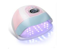 Lâmpada Para Nail Art De 220w, Fonte De Luz Dupla, Temporizador Digital, Manicure, Esmalte De Secagem Rápida, Cola, Luz Slowmoose