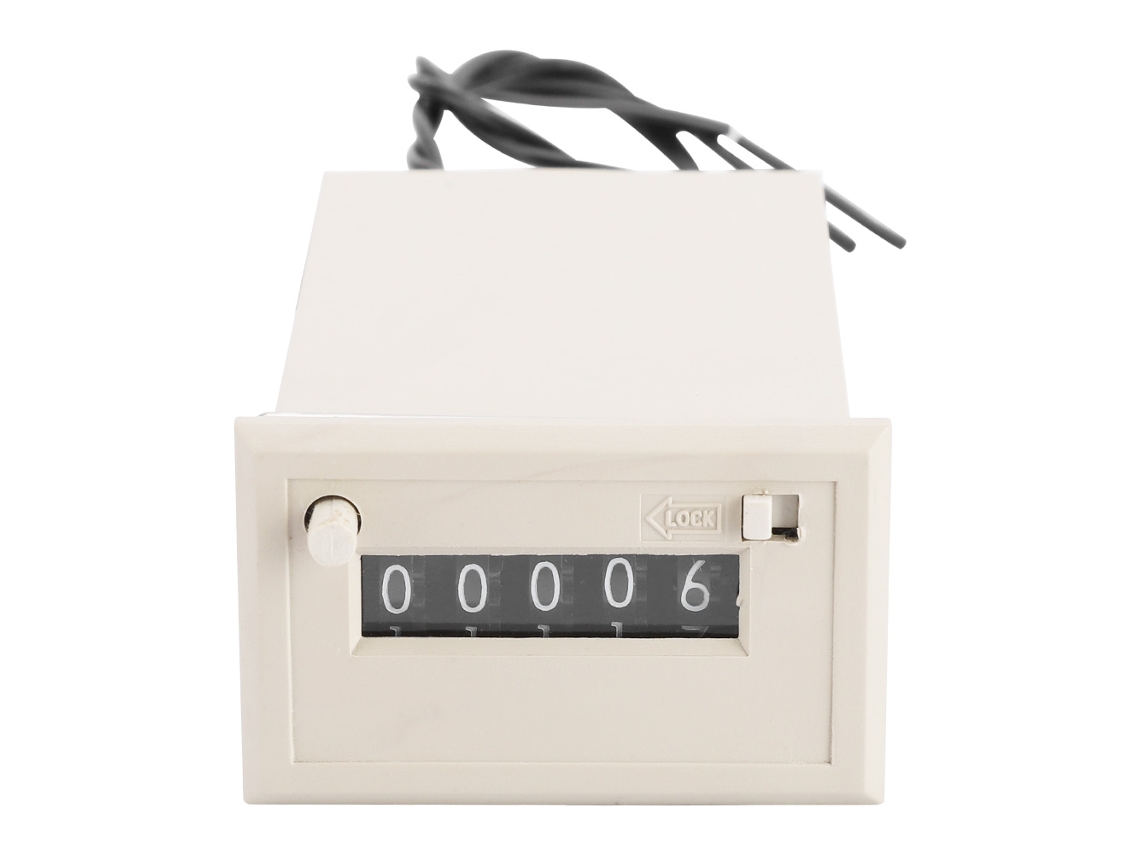 Contador De Pulso Electromagnético Industrial Csk5-nkw 5 Dígitos 0-99999 Dc 12v