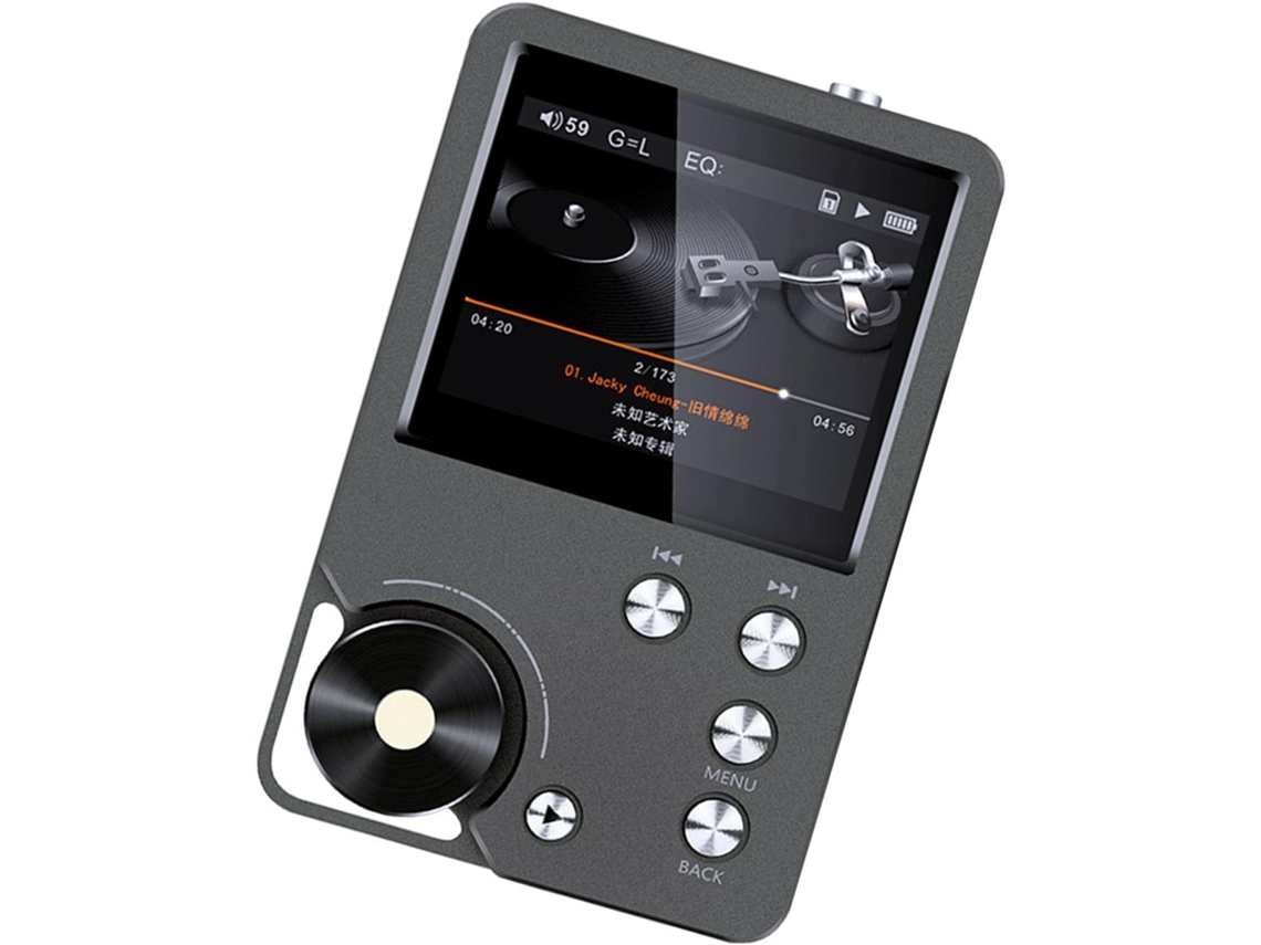 Reprodutor De Mp3 Profissional Com Decodificação Dsd256, Bateria 25