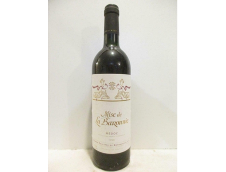 Vinho Tinto LA BARONNIE 1999 (75 cl - 1 unidade)