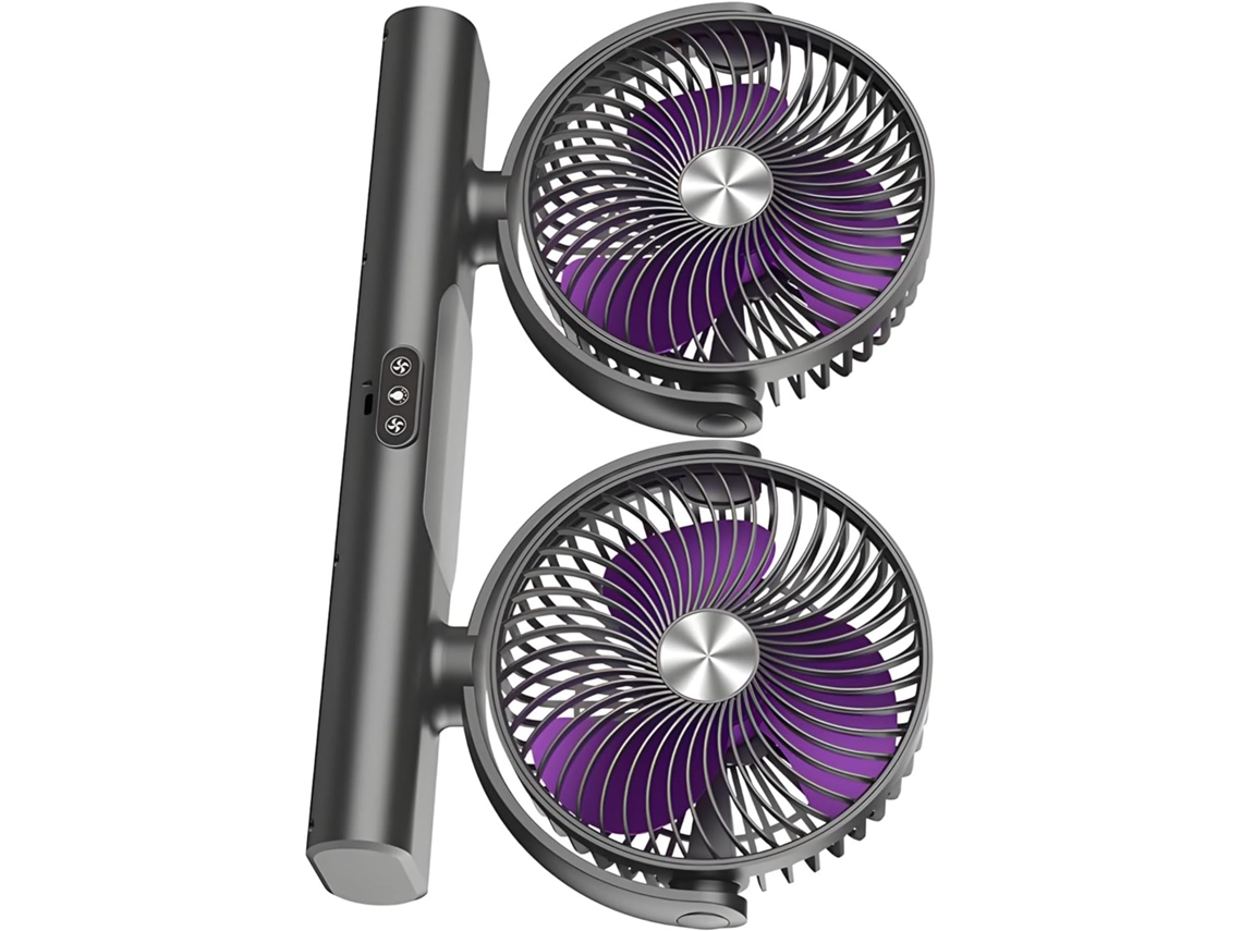 Ventilador De Mesa Com Névoa, Alimentado Por Usb, Sem Bateria