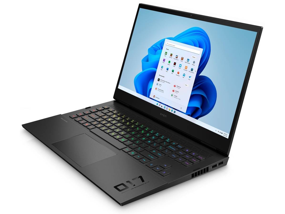 Portátil HP OMEN 17-ck1003np (Intel Core i9-12900H - NVIDIA GeForce RTX 3080 Ti - RAM: 32 GB - 1 TB SSD - 17.3'')