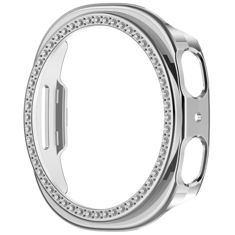 Bracelete Szsmart Capa Elegante Para Samsung Galaxy Watch8 40mm Prata