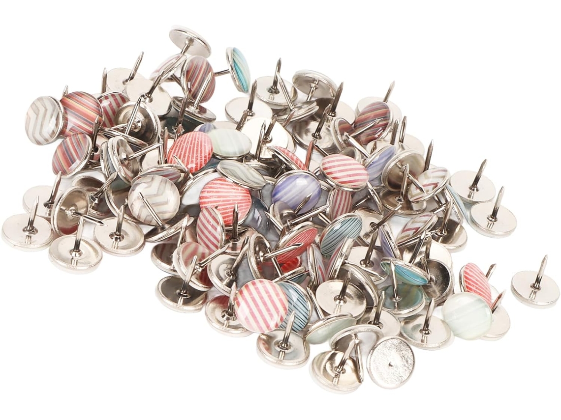 Conjunto de 120 placas decorativas de metal para paredes, ideias para escolas, salas de aula e quartos.